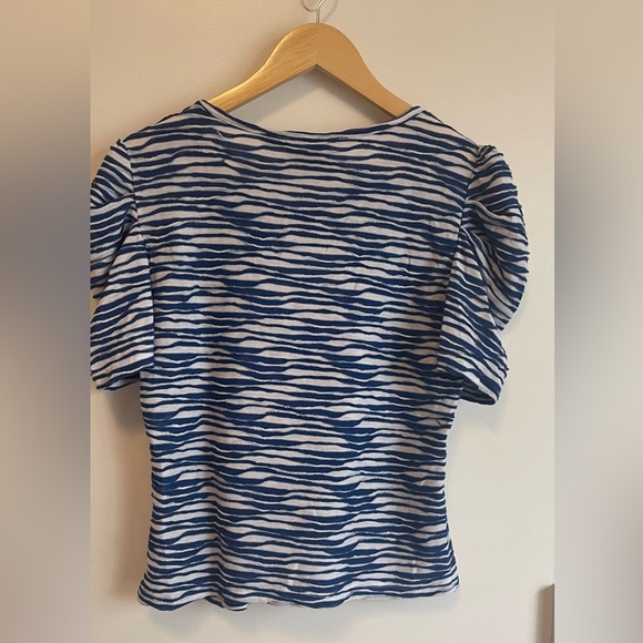 MAEVE BY ANTHROPOLGIE CUT OUT SHIRT size L - Picture 3 of 4